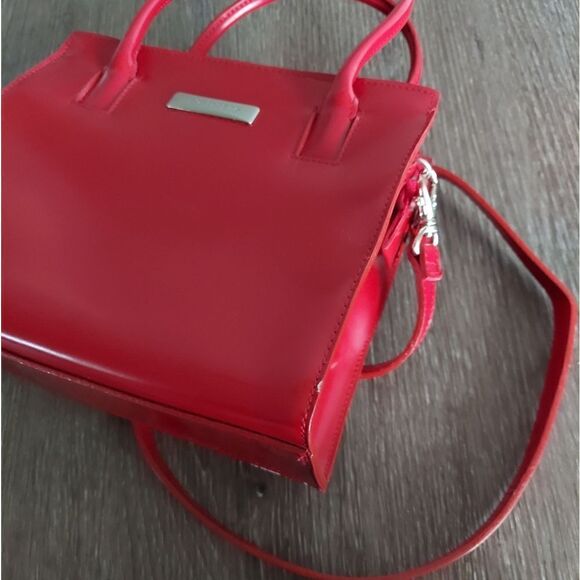 Apostrophe Red Crossbody / Shoulder Bag - Picture 10 of 11